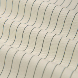 Japanese Fashion Designer Stripes Off-White Non-Stretch Cotton Pinwale Corduroy DS39505