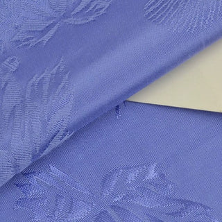 Japanese Fashion Designer Animal Blue Non-Stretch Viscose Rayon Blended Jacquard Satin DS42522