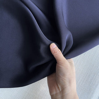 Yardblox Exclusive Luxury Silk Collection Solid Multi Color Non-Stretch Mulberry Silk Crepe De Chine DS26510 -30 Momme