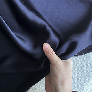 Yardblox Exclusive Luxury Silk Collection Solid Multi Color Non-Stretch 6A Mulberry Silk Charmeuse Satin DS26509 -19 Momme