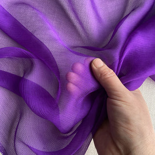 Yardblox Exclusive Luxury Silk Collection Solid Multi Color Non-Stretch Crinkled Mulberry Silk Georgette DS26502 -5 Momme