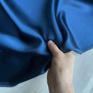 Yardblox Exclusive Luxury Silk Collection Solid Multi Color Non-Stretch 6A Mulberry Silk Charmeuse Satin DS26515 -40 Momme