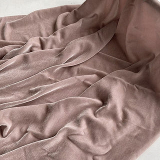 Yardblox Exclusive Luxury Silk Collection Solid Multi Color Non-Stretch Mulberry Silk Velvet DS26516 -40 Momme