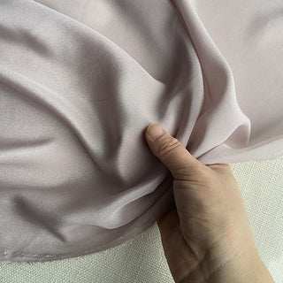 Yardblox Exclusive Luxury Silk Collection Solid Multi Color Non-Stretch Mulberry Silk Crepe De Chine DS26507 -12 Momme