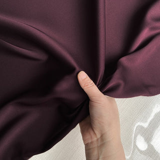 Yardblox Exclusive Luxury Silk Collection Solid Multi Color Stretch Mulberry Silk Elastane Blended Charmeuse Satin DS26508 -19 Momme