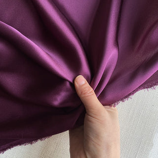 Yardblox Exclusive Luxury Silk Collection Solid Multi Color Non-Stretch 6A Mulberry Silk Charmeuse Satin DS26509 -19 Momme