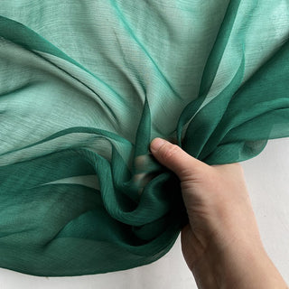 Yardblox Exclusive Luxury Silk Collection Solid Multi Color Non-Stretch Crinkled Mulberry Silk Georgette DS26502 -5 Momme