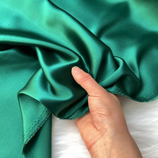 Yardblox Exclusive Luxury Silk Collection Solid Multi Color Non-Stretch 6A Mulberry Silk Charmeuse Satin DS26514 -30 Momme