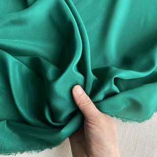 Yardblox Exclusive Luxury Silk Collection Solid Multi Color Non-Stretch Mulberry Silk Crepe De Chine DS26507 -12 Momme