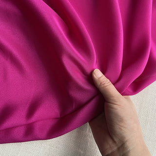 Yardblox Exclusive Luxury Silk Collection Solid Multi Color Non-Stretch Mulberry Silk Crepe De Chine DS26507 -12 Momme