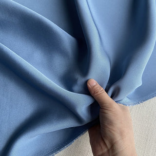 Yardblox Exclusive Luxury Silk Collection Solid Multi Color Non-Stretch Mulberry Silk Crepe De Chine DS26511 -40 Momme