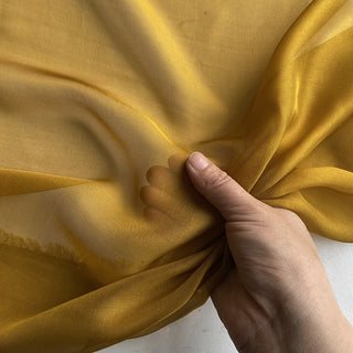 Yardblox Exclusive Luxury Silk Collection Solid Multi Color Non-Stretch Mulberry Silk Chiffon DS26503 -6 Momme