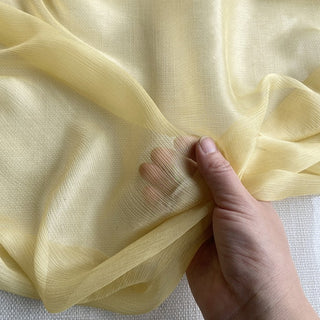 Yardblox Exclusive Luxury Silk Collection Solid Multi Color Non-Stretch Crinkled Mulberry Silk Georgette DS26502 -5 Momme