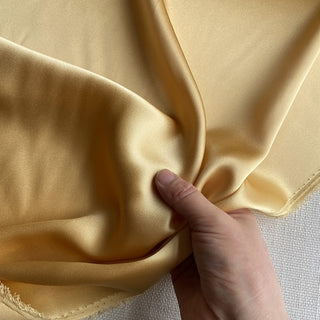 Yardblox Exclusive Luxury Silk Collection Solid Multi Color Non-Stretch 6A Mulberry Silk Charmeuse Satin DS26509 -19 Momme