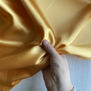 Yardblox Exclusive Luxury Silk Collection Solid Multi Color Non-Stretch 6A Mulberry Silk Charmeuse Satin DS26514 -30 Momme