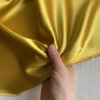 Yardblox Exclusive Luxury Silk Collection Solid Multi Color Non-Stretch 6A Mulberry Silk Charmeuse Satin DS26515 -40 Momme