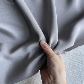 Yardblox Exclusive Luxury Silk Collection Solid Multi Color Non-Stretch Mulberry Silk Crepe De Chine DS26510 -30 Momme