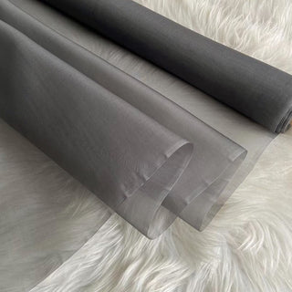 Yardblox Exclusive Luxury Silk Collection Solid Multi Color Non-Stretch Mulberry Silk Organza DS26504 -8 Momme