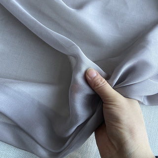 Yardblox Exclusive Luxury Silk Collection Solid Multi Color Non-Stretch Mulberry Silk Chiffon DS26503 -6 Momme