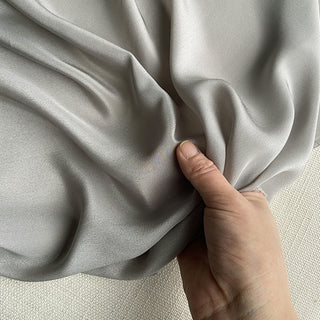 Yardblox Exclusive Luxury Silk Collection Solid Multi Color Non-Stretch Mulberry Silk Crepe De Chine DS26507 -12 Momme