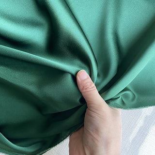 Yardblox Exclusive Luxury Silk Collection Solid Multi Color Non-Stretch 6A Mulberry Silk Charmeuse Satin DS26509 -19 Momme