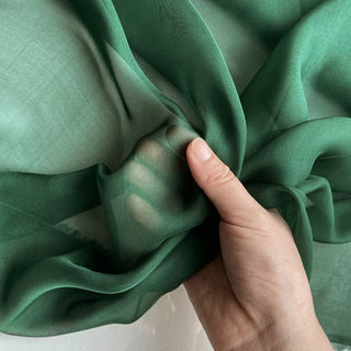 Yardblox Exclusive Luxury Silk Collection Solid Multi Color Non-Stretch Mulberry Silk Chiffon DS26503 -6 Momme