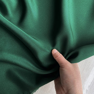 Yardblox Exclusive Luxury Silk Collection Solid Multi Color Non-Stretch Mulberry Silk Crepe De Chine DS26510 -30 Momme