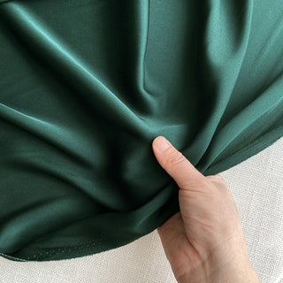 Yardblox Exclusive Luxury Silk Collection Solid Multi Color Stretch Mulberry Silk Elastane Blended Charmeuse Satin DS26508 -19 Momme