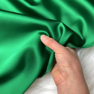 Yardblox Exclusive Luxury Silk Collection Solid Multi Color Non-Stretch 6A Mulberry Silk Charmeuse Satin DS26514 -30 Momme