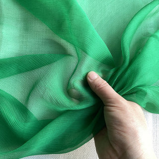 Yardblox Exclusive Luxury Silk Collection Solid Multi Color Non-Stretch Crinkled Mulberry Silk Georgette DS26502 -5 Momme