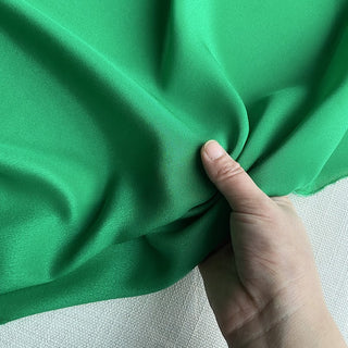 Yardblox Exclusive Luxury Silk Collection Solid Multi Color Non-Stretch Mulberry Silk Crepe De Chine DS26507 -12 Momme