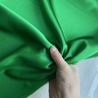 Yardblox Exclusive Luxury Silk Collection Solid Multi Color Non-Stretch 6A Mulberry Silk Charmeuse Satin DS26509 -19 Momme