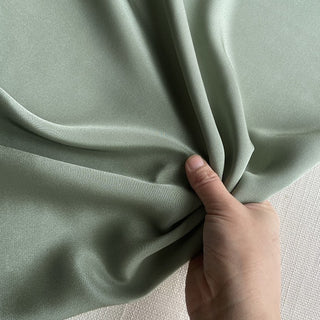 Yardblox Exclusive Luxury Silk Collection Solid Multi Color Non-Stretch Mulberry Silk Crepe De Chine DS26510 -30 Momme