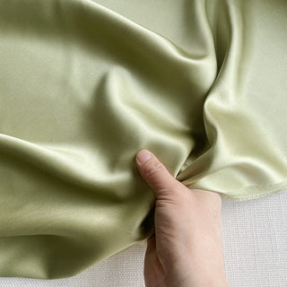 Yardblox Exclusive Luxury Silk Collection Solid Multi Color Non-Stretch 6A Mulberry Silk Charmeuse Satin DS26514 -30 Momme