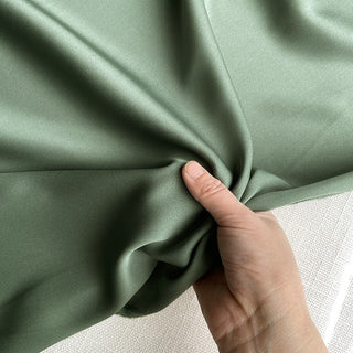 Yardblox Exclusive Luxury Silk Collection Solid Multi Color Stretch Mulberry Silk Elastane Blended Charmeuse Satin DS26508 -19 Momme