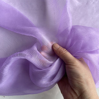 Yardblox Exclusive Luxury Silk Collection Solid Multi Color Non-Stretch Crinkled Mulberry Silk Georgette DS26502 -5 Momme