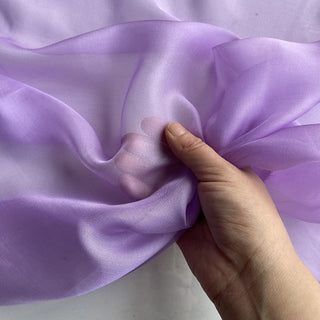 Yardblox Exclusive Luxury Silk Collection Solid Multi Color Non-Stretch Mulberry Silk Chiffon DS26503 -6 Momme