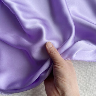 Yardblox Exclusive Luxury Silk Collection Solid Multi Color Non-Stretch 6A Mulberry Silk Charmeuse Satin DS26509 -19 Momme