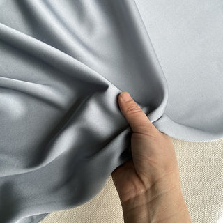 Yardblox Exclusive Luxury Silk Collection Solid Multi Color Stretch Mulberry Silk Elastane Blended Charmeuse Satin DS26508 -19 Momme