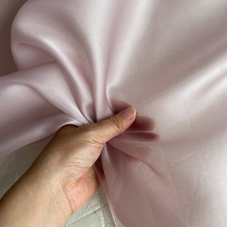 Yardblox Exclusive Luxury Silk Collection Solid Multi Color Non-Stretch Mulberry Silk Satin Face Organza DS26506 -12 Momme