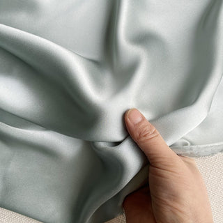 Yardblox Exclusive Luxury Silk Collection Solid Multi Color Non-Stretch 6A Mulberry Silk Charmeuse Satin DS26509 -19 Momme