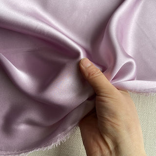 Yardblox Exclusive Luxury Silk Collection Solid Multi Color Non-Stretch 6A Mulberry Silk Charmeuse Satin DS26509 -19 Momme