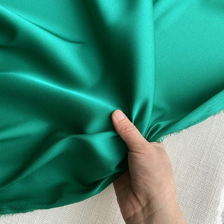 Yardblox Exclusive Luxury Silk Collection Solid Multi Color Stretch Mulberry Silk Elastane Blended Charmeuse Satin DS26508 -19 Momme