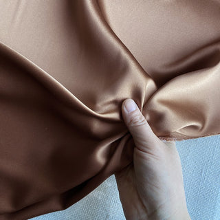 Yardblox Exclusive Luxury Silk Collection Solid Multi Color Non-Stretch 6A Mulberry Silk Charmeuse Satin DS26514 -30 Momme