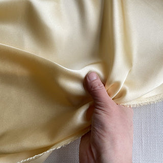 Yardblox Exclusive Luxury Silk Collection Solid Multi Color Non-Stretch 6A Mulberry Silk Charmeuse Satin DS26509 -19 Momme