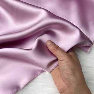 Yardblox Exclusive Luxury Silk Collection Solid Multi Color Non-Stretch 6A Mulberry Silk Charmeuse Satin DS26515 -40 Momme