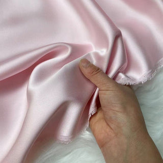 Yardblox Exclusive Luxury Silk Collection Solid Multi Color Non-Stretch 6A Mulberry Silk Charmeuse Satin DS26514 -30 Momme