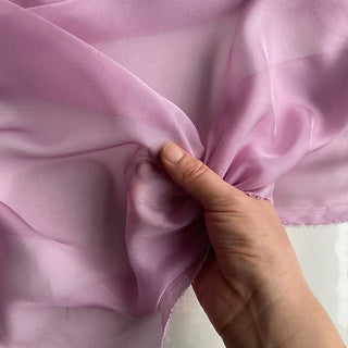 Yardblox Exclusive Luxury Silk Collection Solid Multi Color Non-Stretch Mulberry Silk Chiffon DS26503 -6 Momme