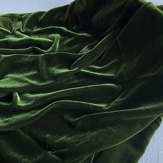 Yardblox Exclusive Luxury Silk Collection Solid Multi Color Non-Stretch Mulberry Silk Velvet DS26516 -40 Momme