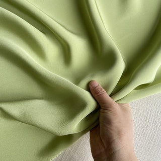 Yardblox Exclusive Luxury Silk Collection Solid Multi Color Non-Stretch Mulberry Silk Crepe De Chine DS26511 -40 Momme